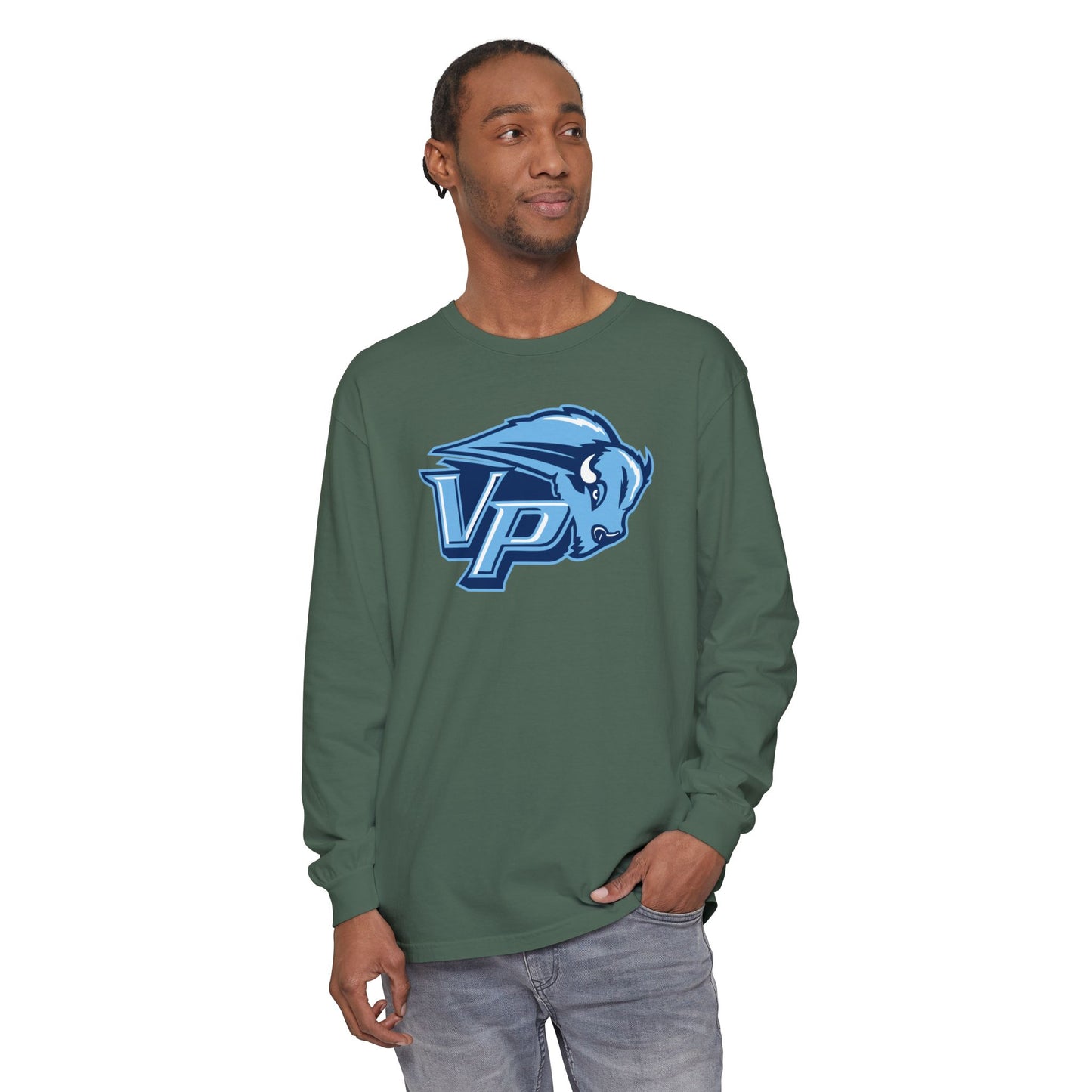 Garment-Dyed Long Sleeve Tee