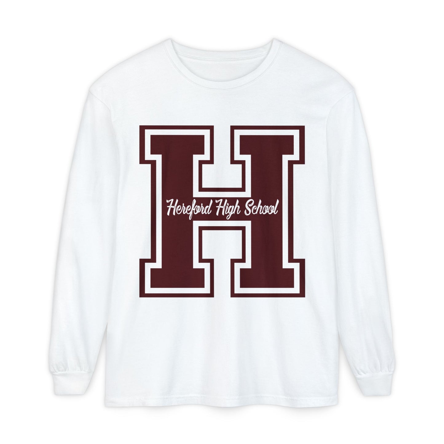 Garment-Dyed Long Sleeve Tee