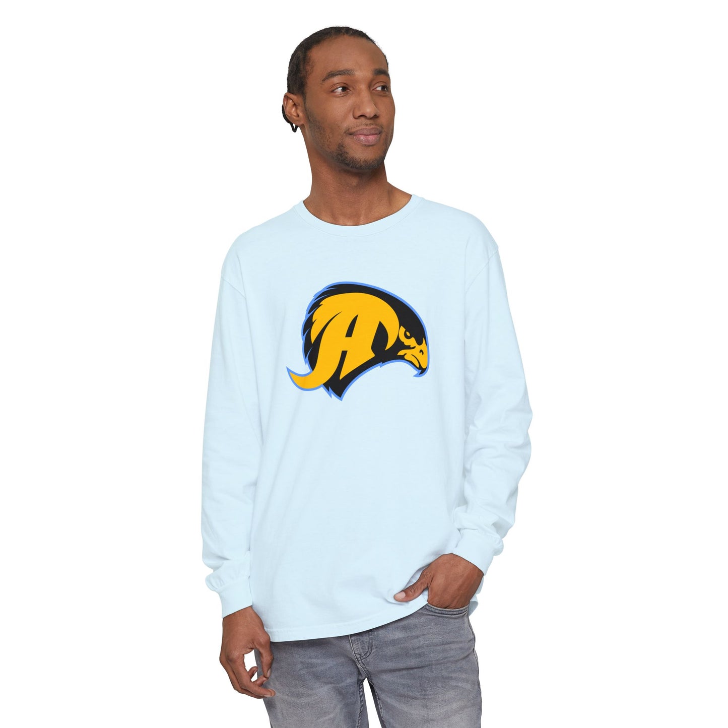 Garment-Dyed Long Sleeve Tee
