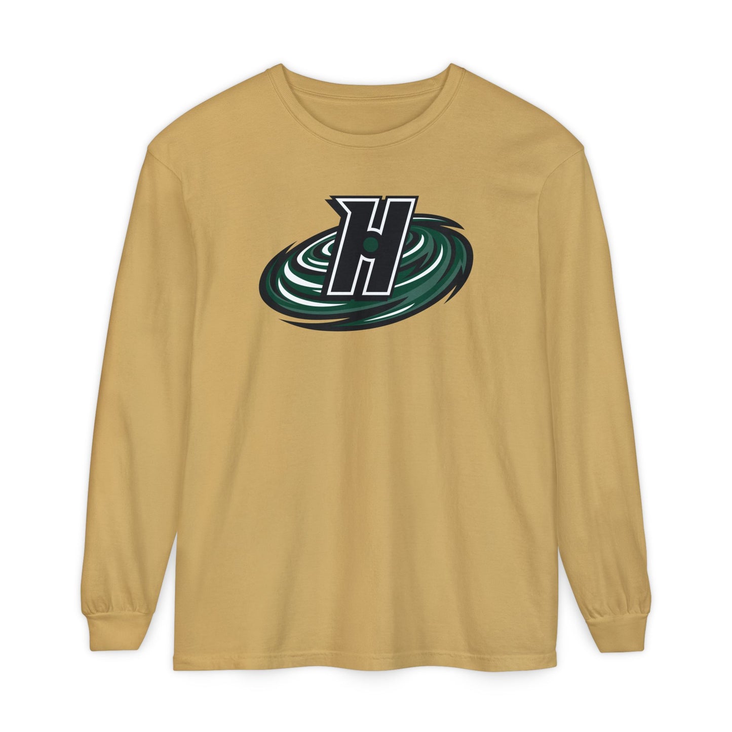 Garment-Dyed Long Sleeve Tee