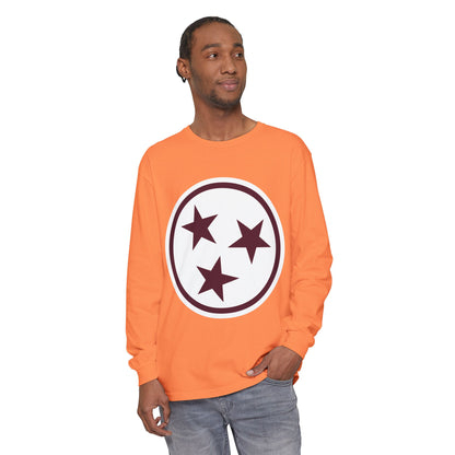 Garment-Dyed Long Sleeve Tee
