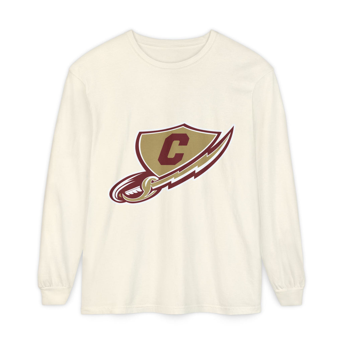Garment-Dyed Long Sleeve Tee