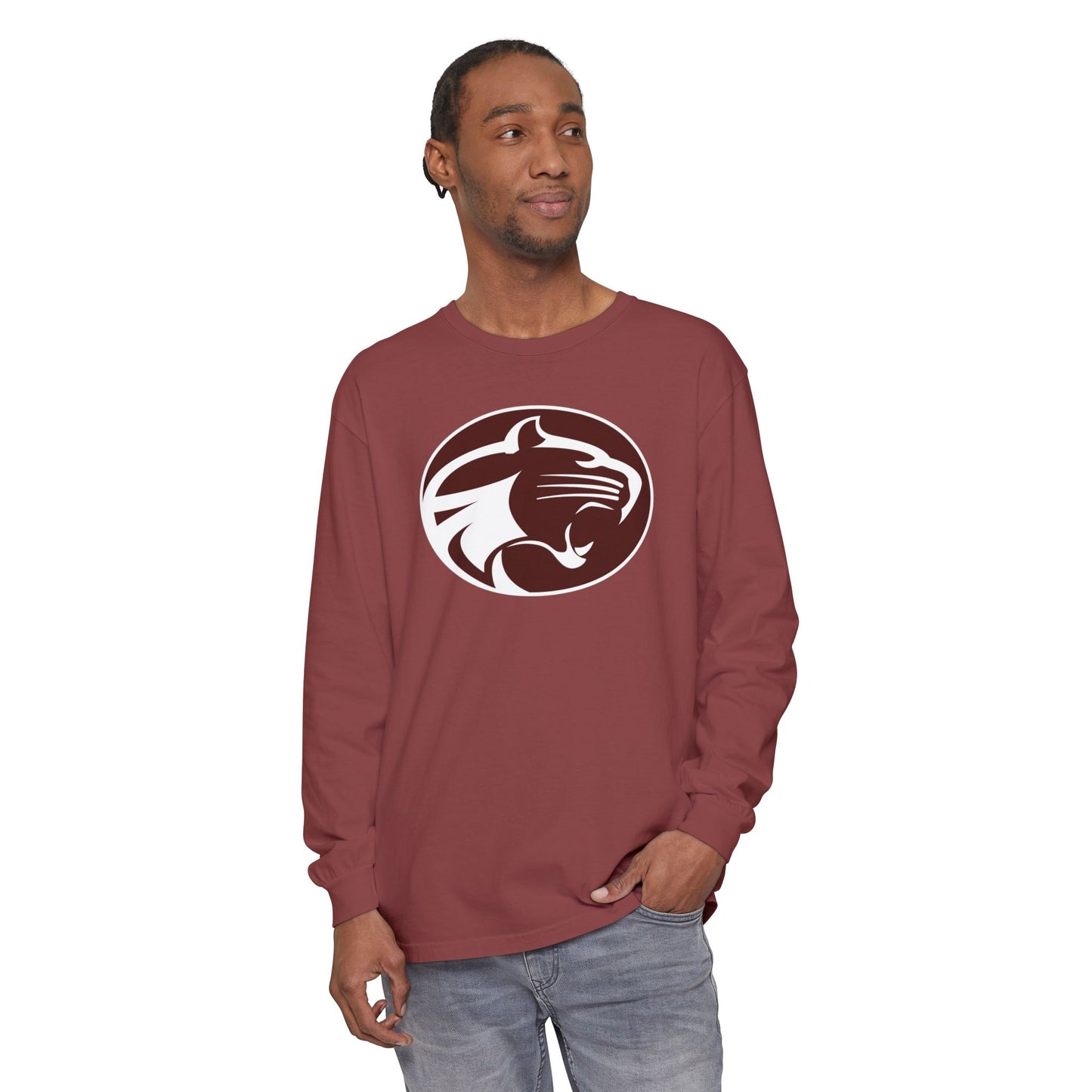 Garment-Dyed Long Sleeve Tee
