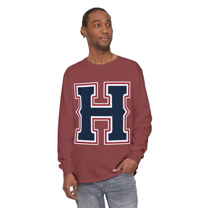 Garment-Dyed Long Sleeve Tee