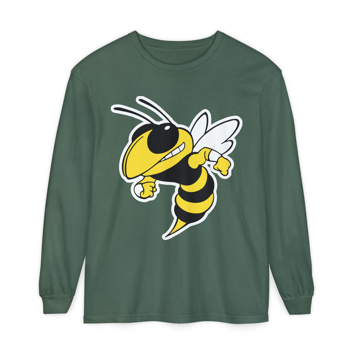 Garment-Dyed Long Sleeve Tee