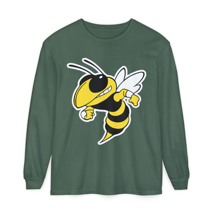 Garment-Dyed Long Sleeve Tee
