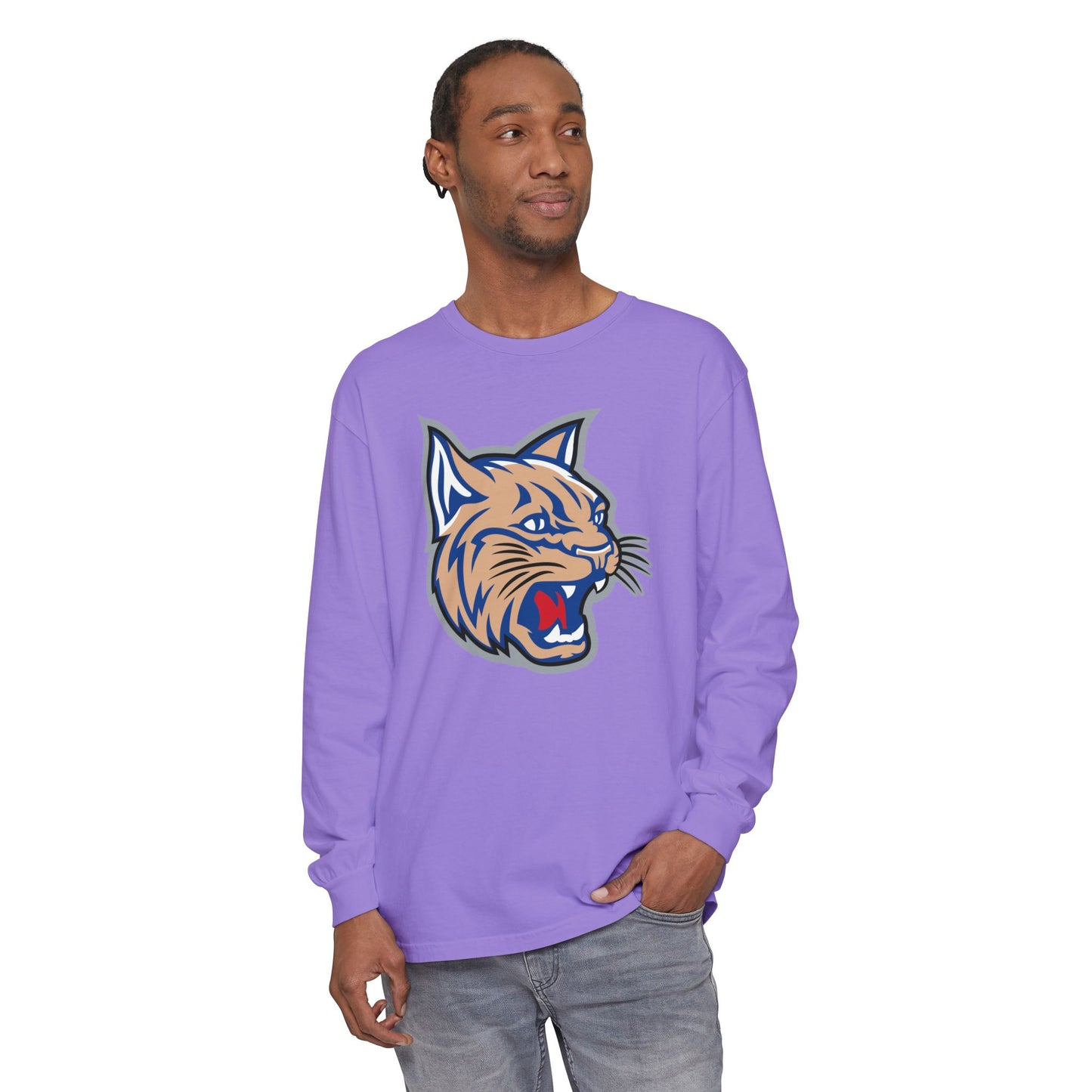 Garment-Dyed Long Sleeve Tee