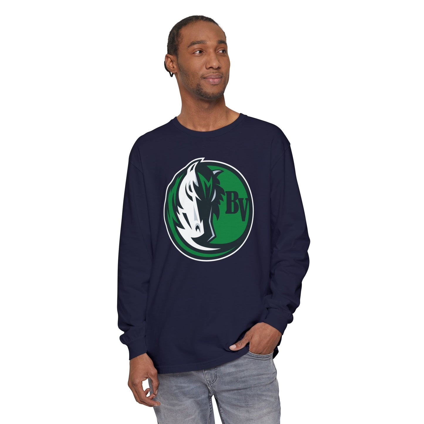 Garment-Dyed Long Sleeve Tee