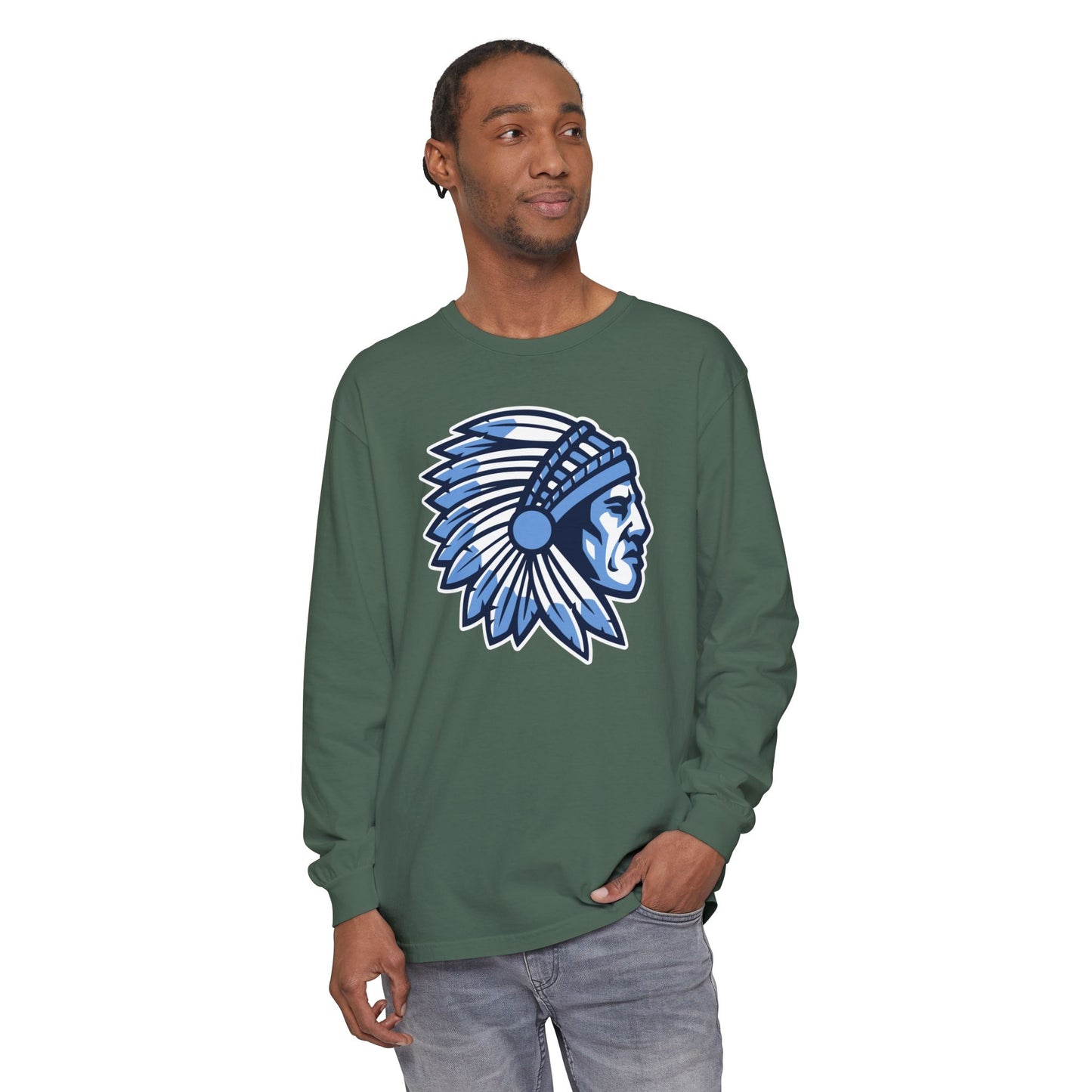 Garment-Dyed Long Sleeve Tee