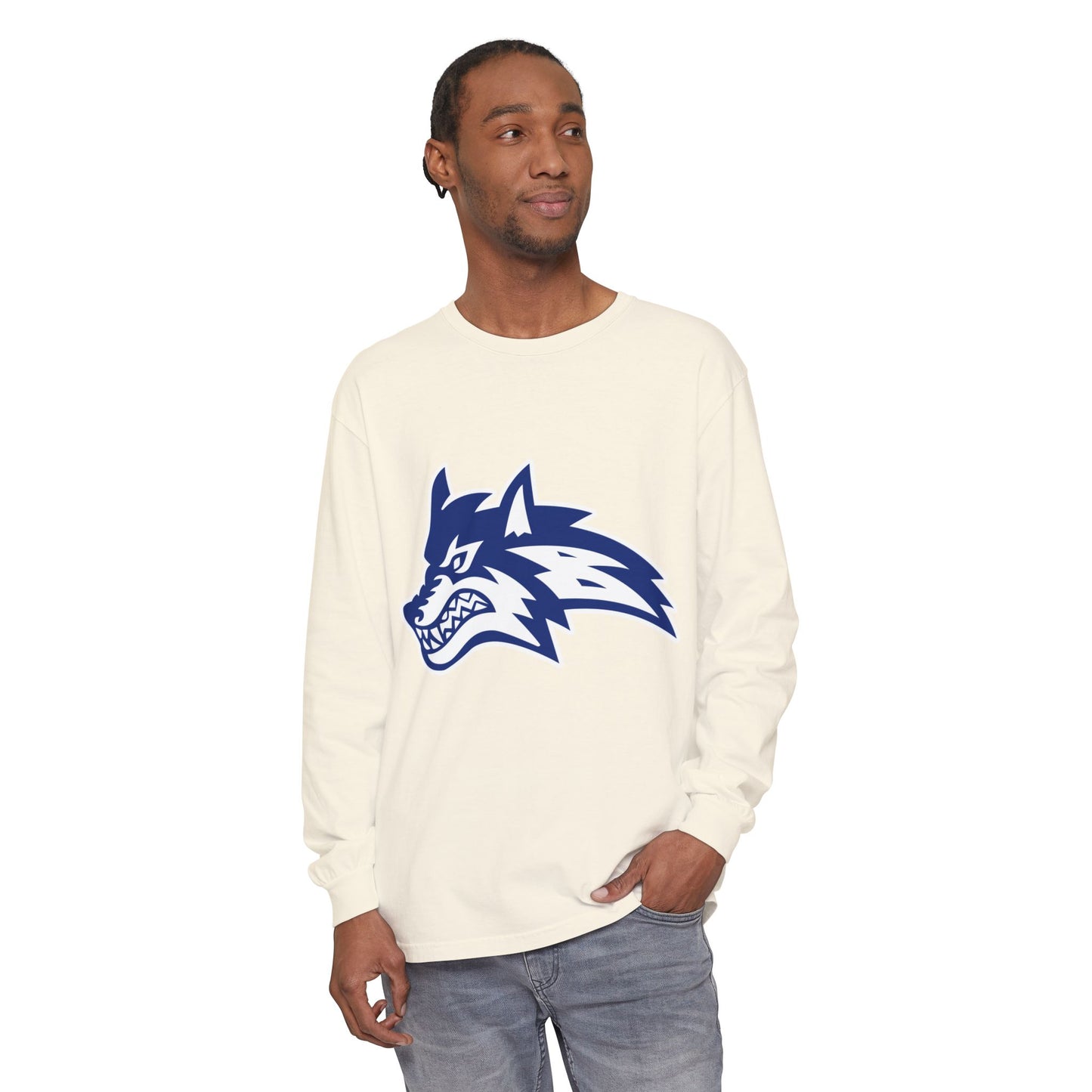 Garment-Dyed Long Sleeve Tee