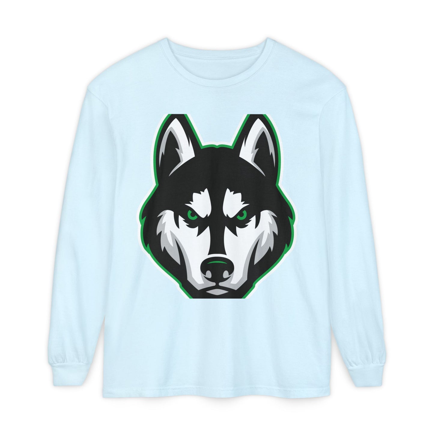 Garment-Dyed Long Sleeve Tee