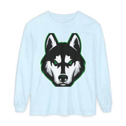 Garment-Dyed Long Sleeve Tee