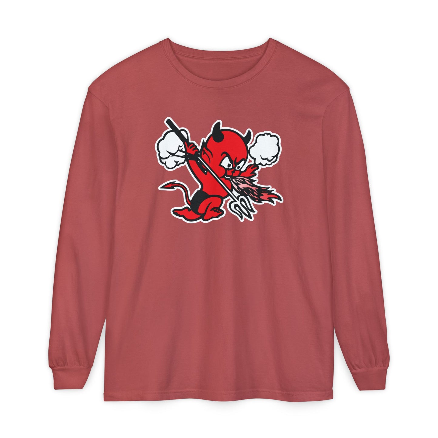 Garment-Dyed Long Sleeve Tee