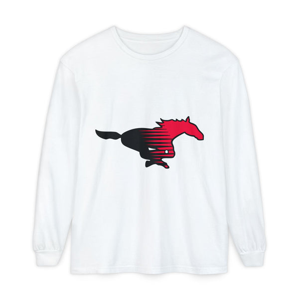 Garment-Dyed Long Sleeve Tee