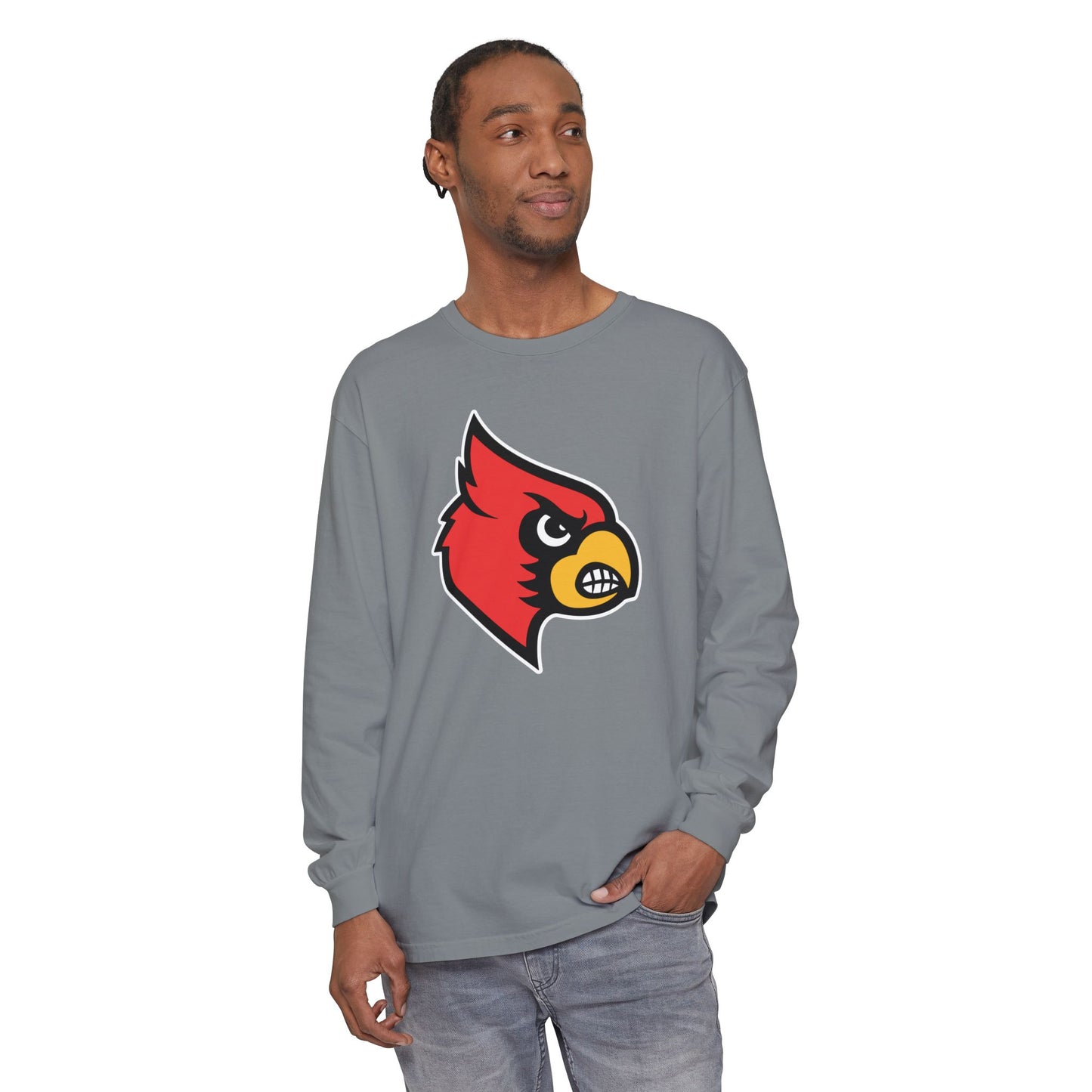 Garment-Dyed Long Sleeve Tee