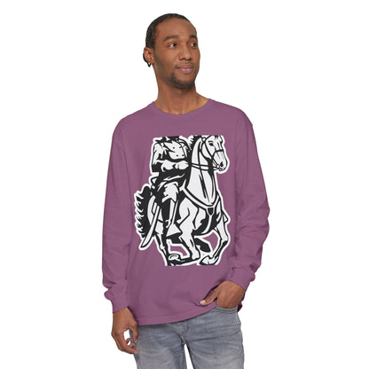 Garment-Dyed Long Sleeve Tee