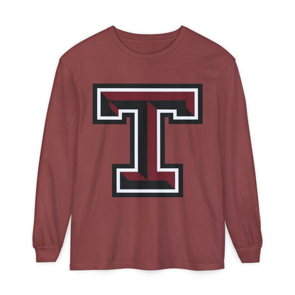 Garment-Dyed Long Sleeve Tee