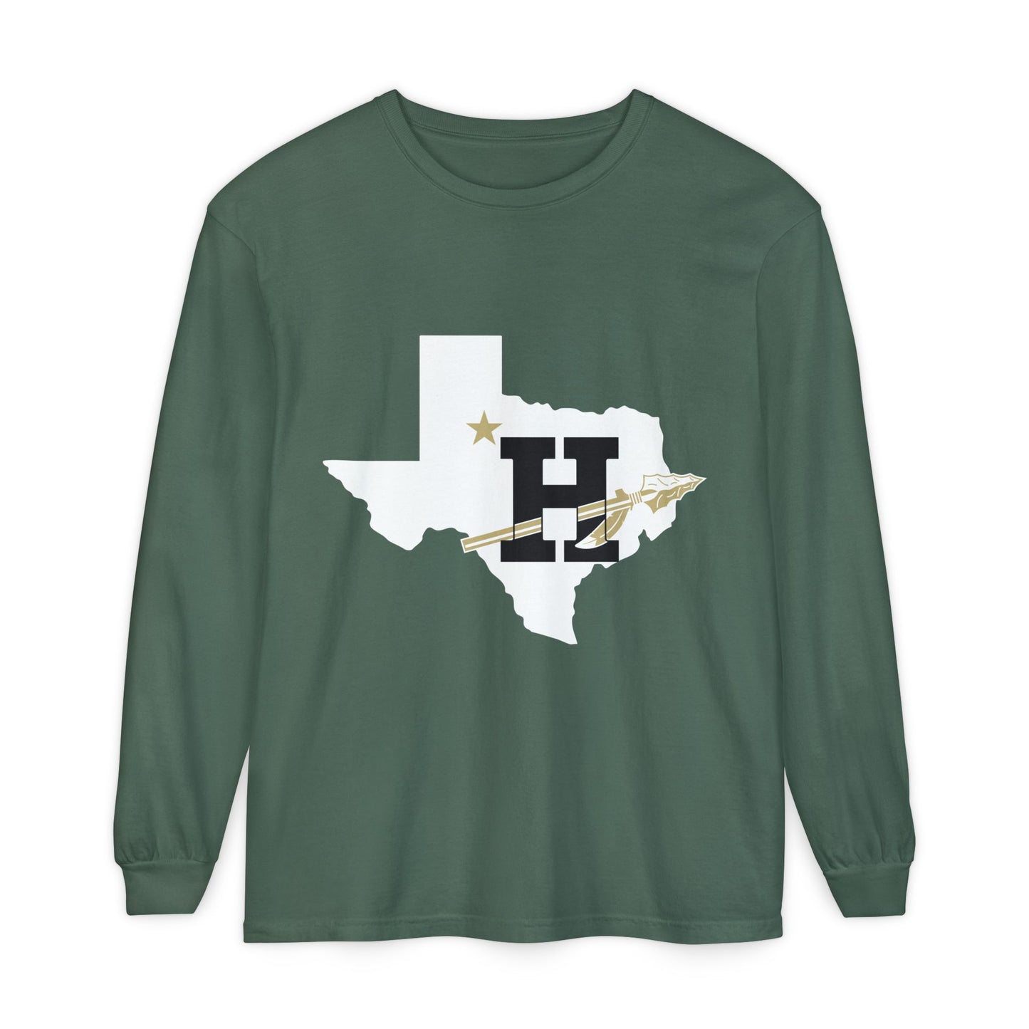 Garment-Dyed Long Sleeve Tee