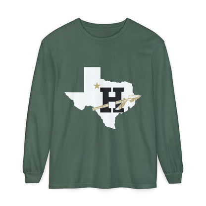 Garment-Dyed Long Sleeve Tee