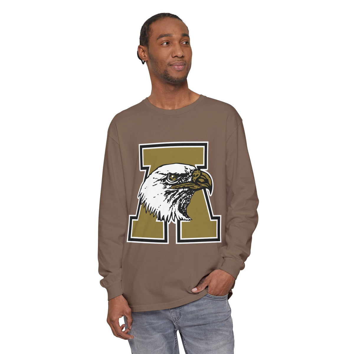 Garment-Dyed Long Sleeve Tee
