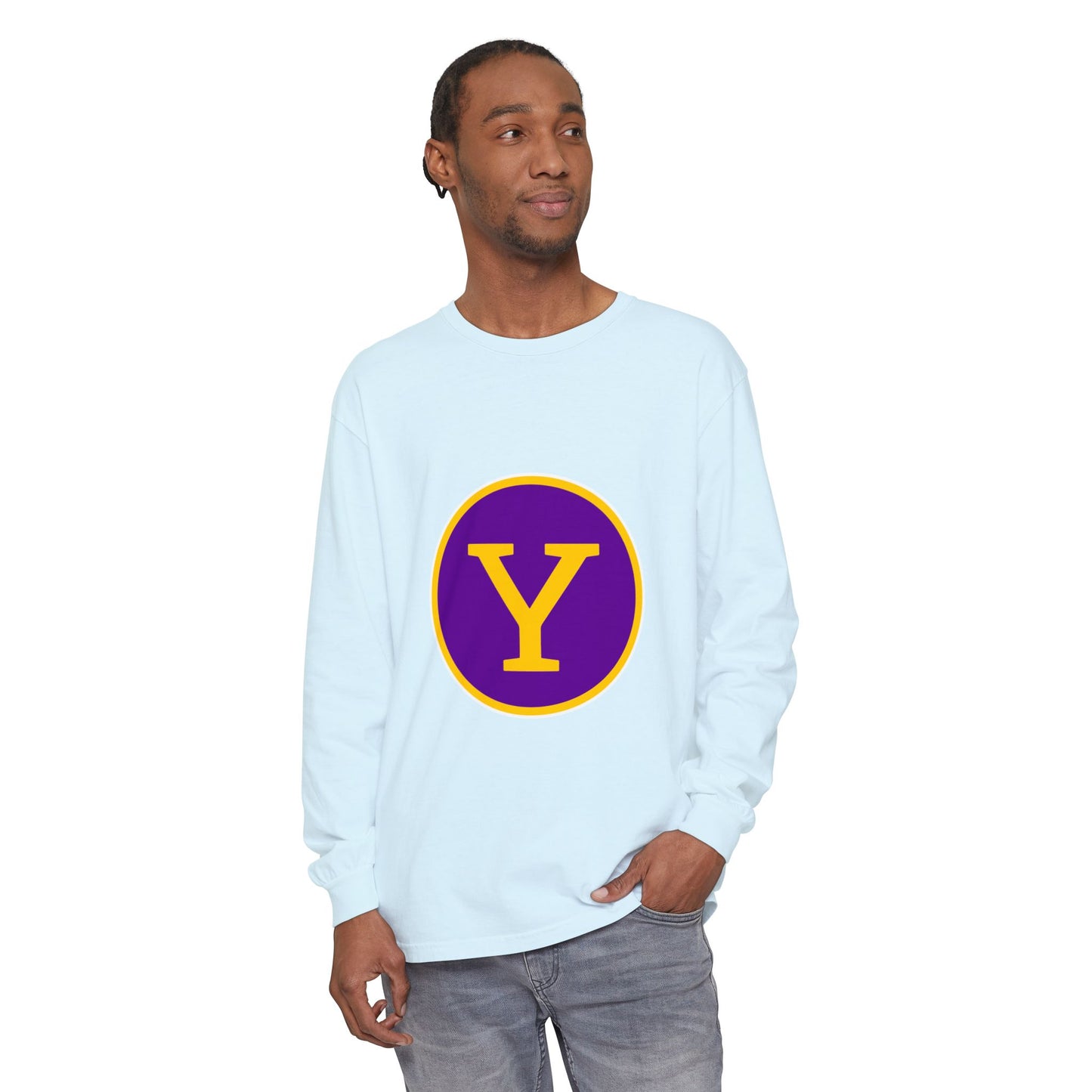 Garment-Dyed Long Sleeve Tee