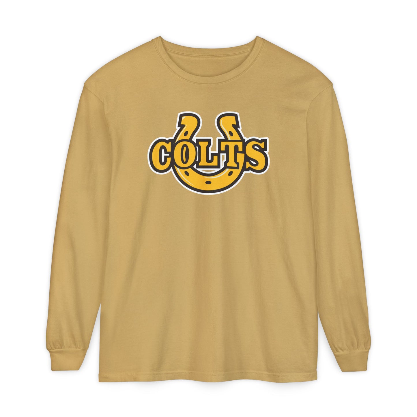 Garment-Dyed Long Sleeve Tee