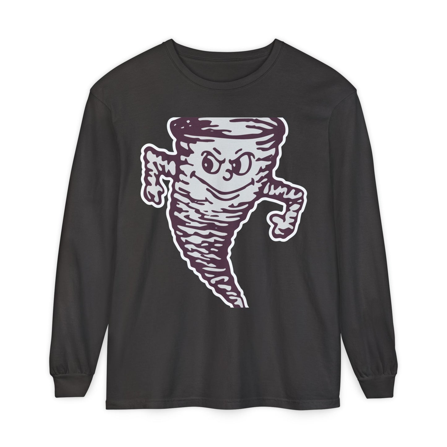 Garment-Dyed Long Sleeve Tee