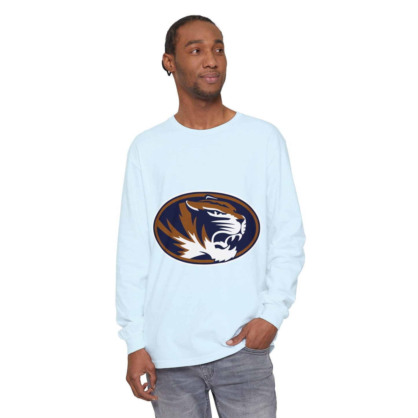 Garment-Dyed Long Sleeve Tee