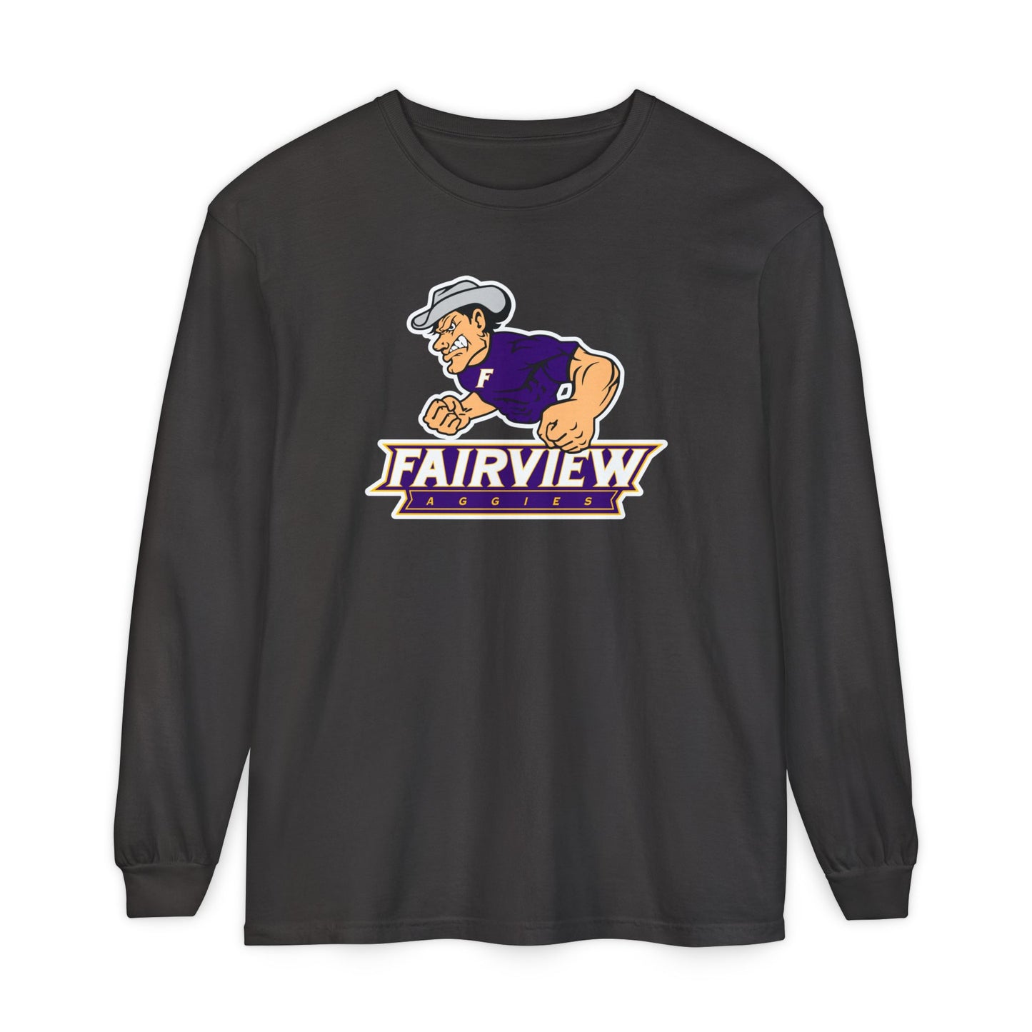 Garment-Dyed Long Sleeve Tee