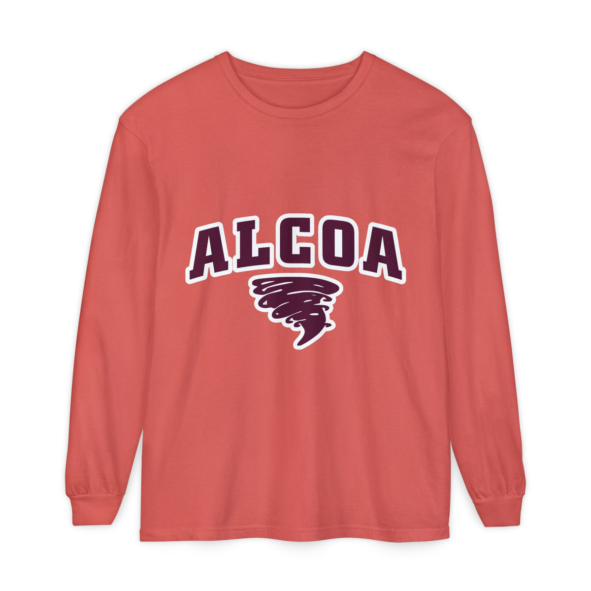 Garment-Dyed Long Sleeve Tee