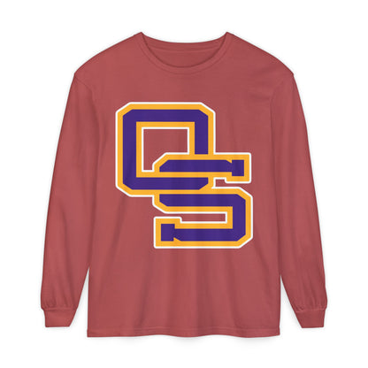 Garment-Dyed Long Sleeve Tee