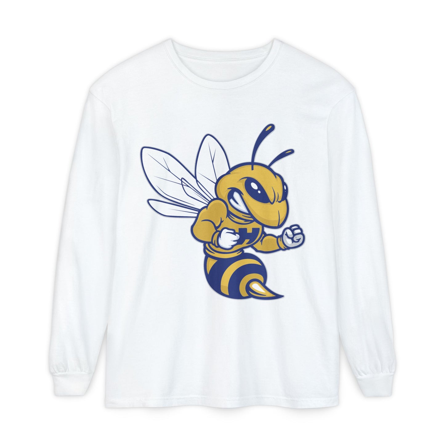 Garment-Dyed Long Sleeve Tee