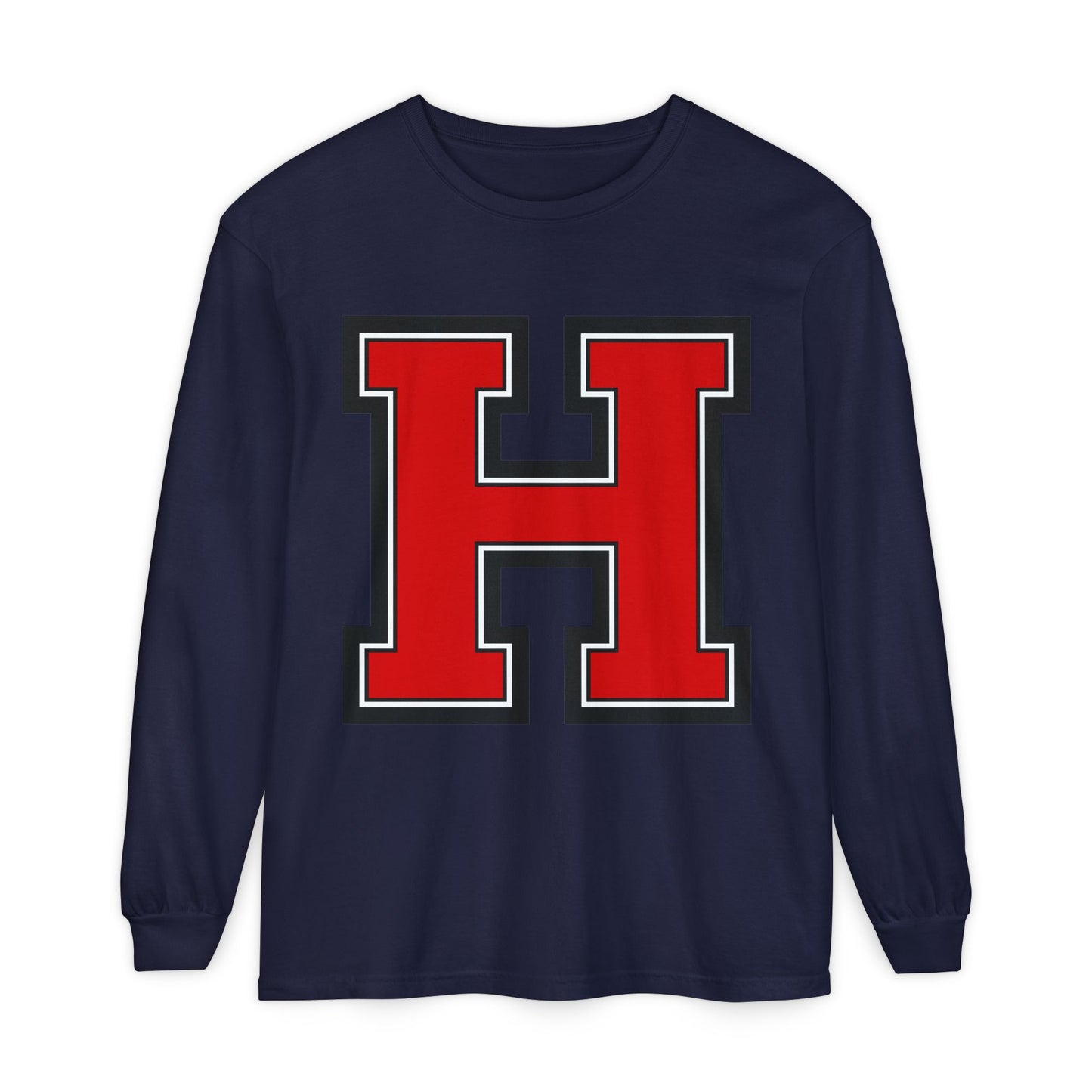 Garment-Dyed Long Sleeve Tee