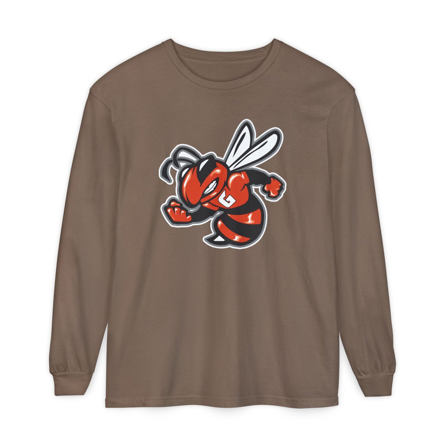 Garment-Dyed Long Sleeve Tee
