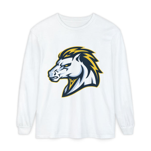Garment-Dyed Long Sleeve Tee