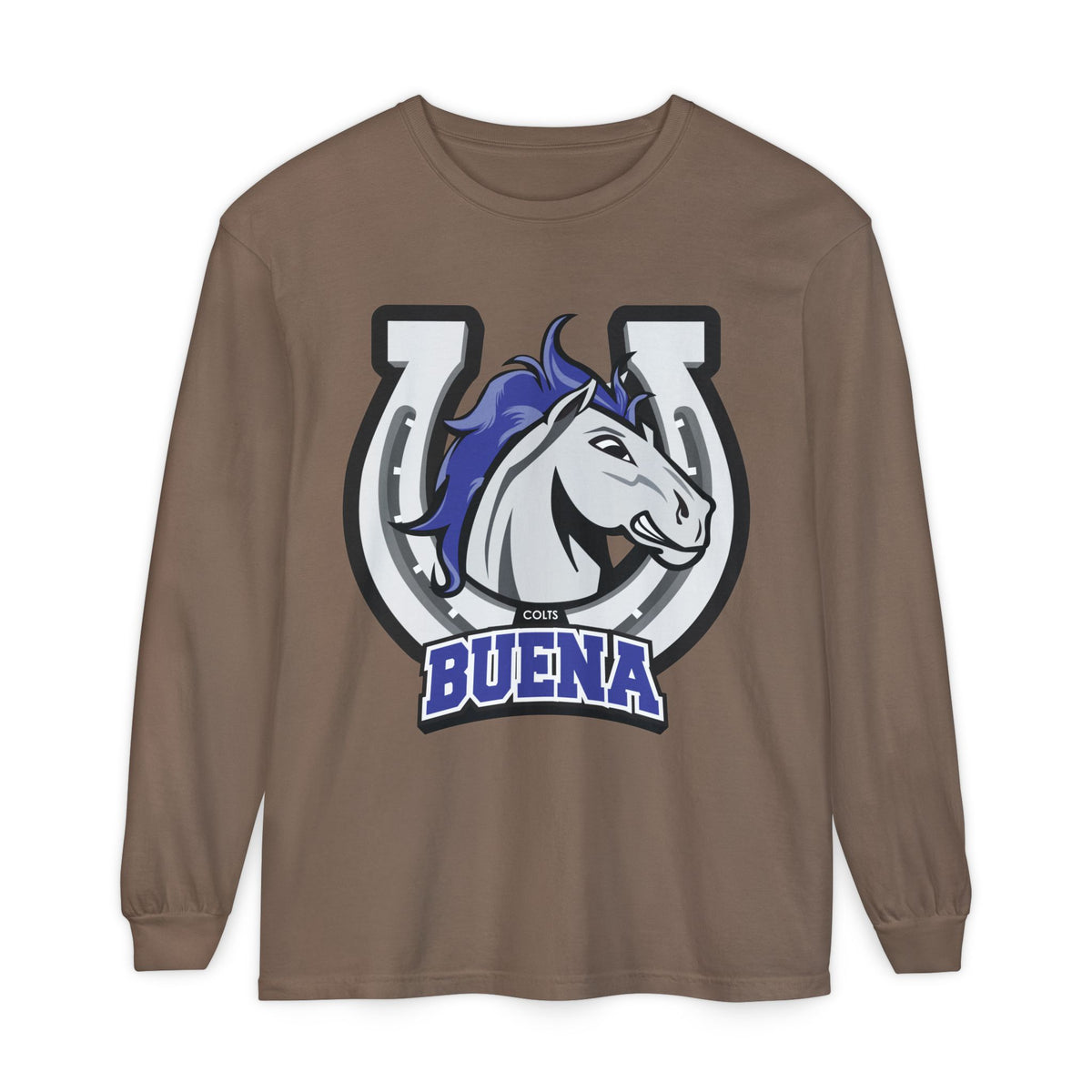Garment-Dyed Long Sleeve Tee