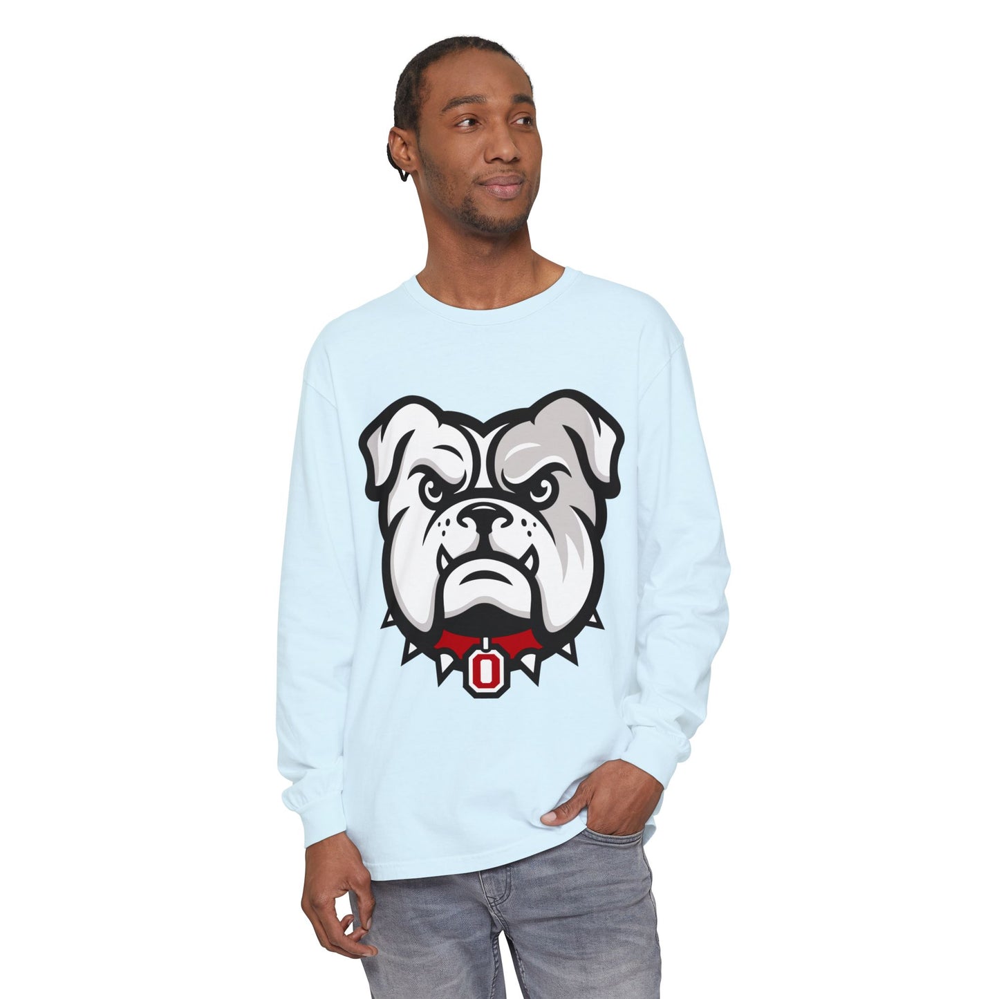 Garment-Dyed Long Sleeve Tee