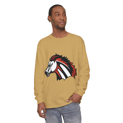 Garment-Dyed Long Sleeve Tee
