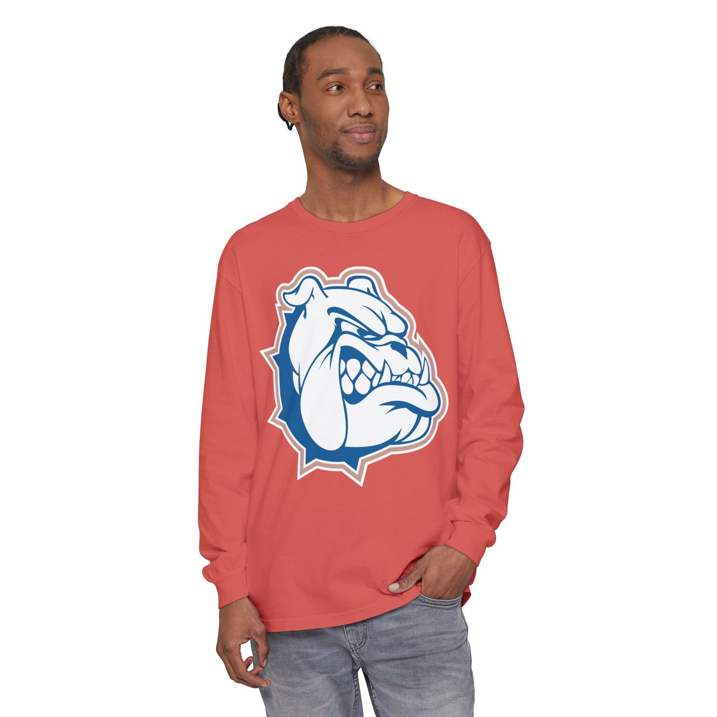 Garment-Dyed Long Sleeve Tee