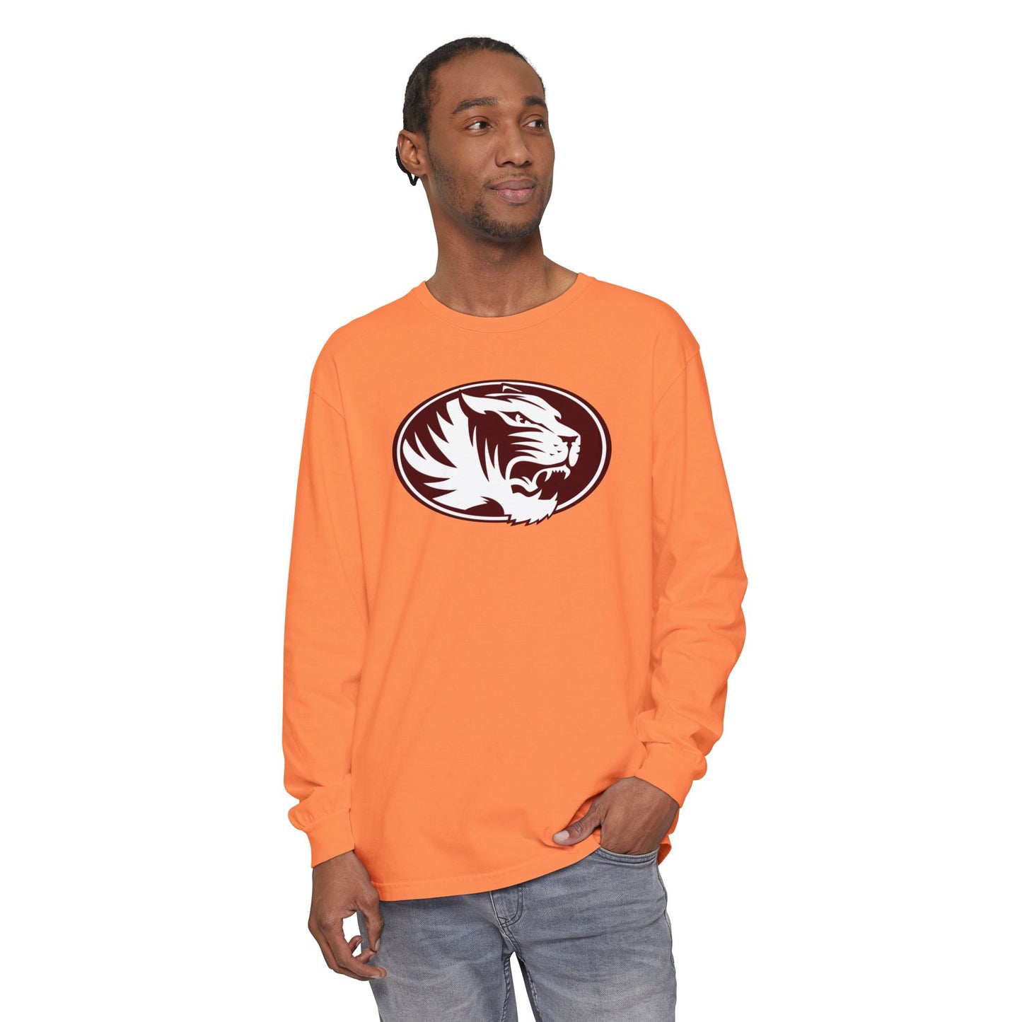 Garment-Dyed Long Sleeve Tee