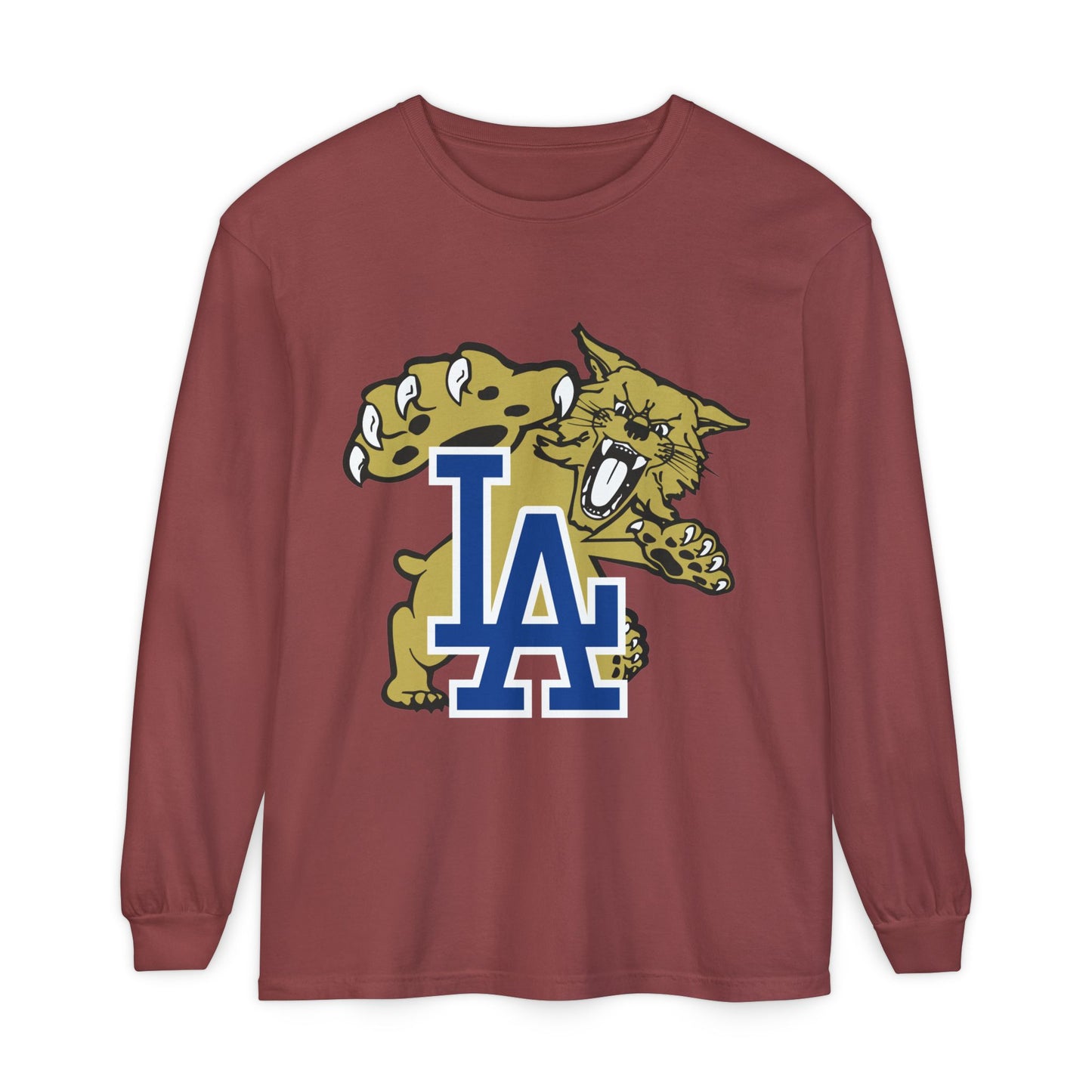 Garment-Dyed Long Sleeve Tee