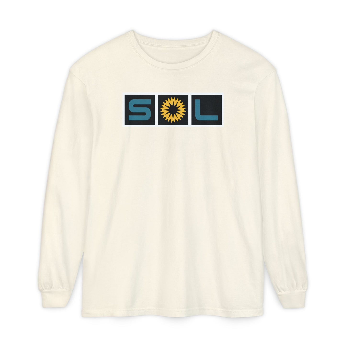 Garment-Dyed Long Sleeve Tee
