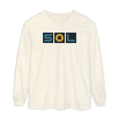 Garment-Dyed Long Sleeve Tee