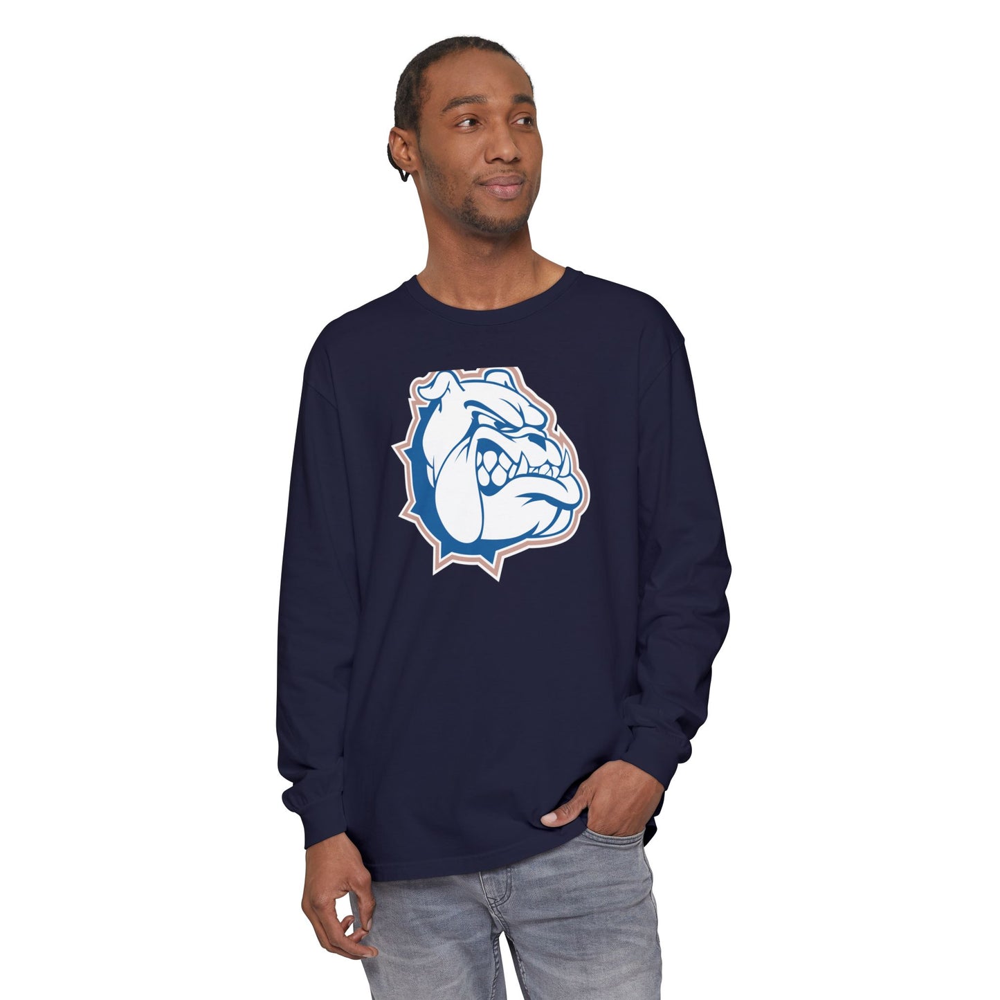 Garment-Dyed Long Sleeve Tee