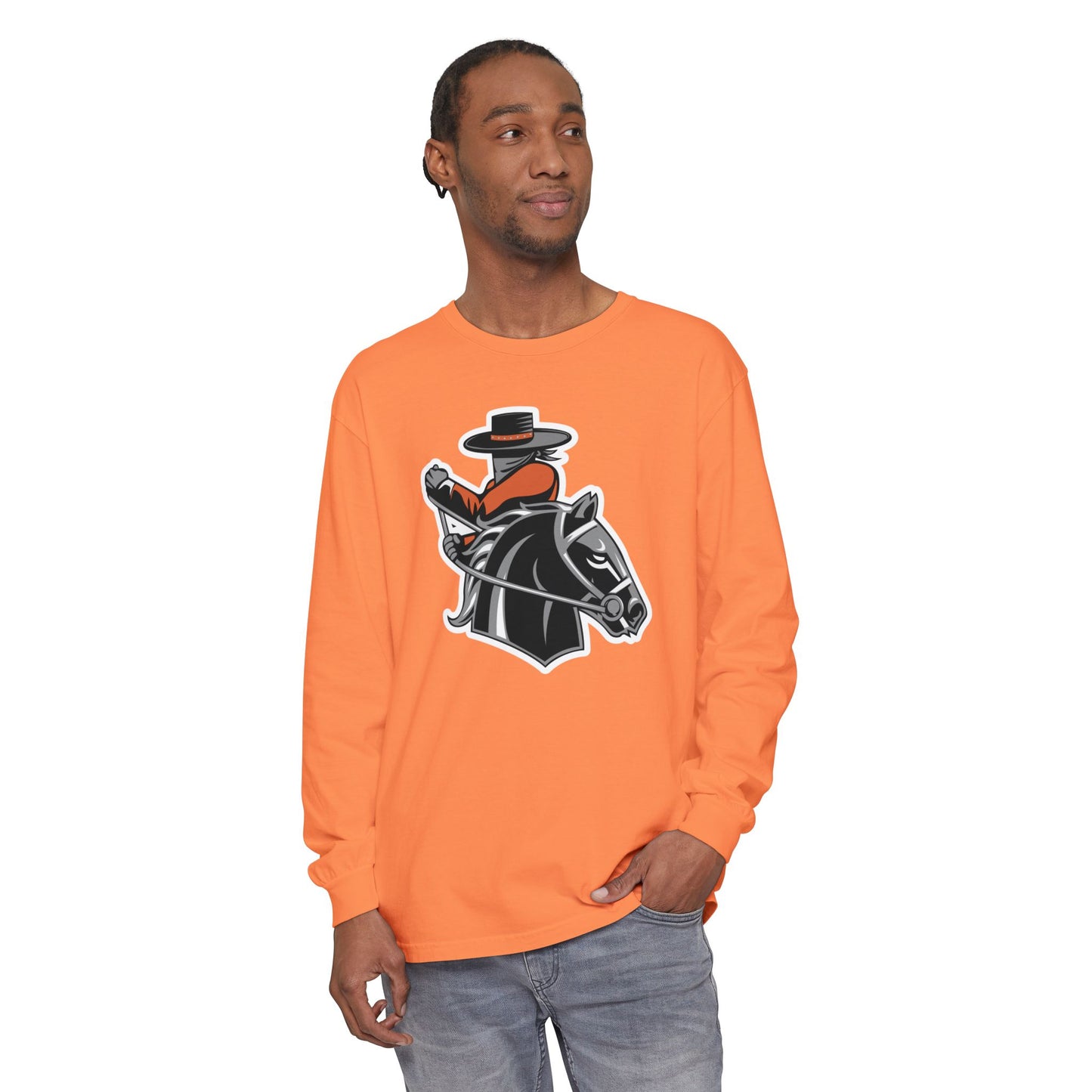 Garment-Dyed Long Sleeve Tee