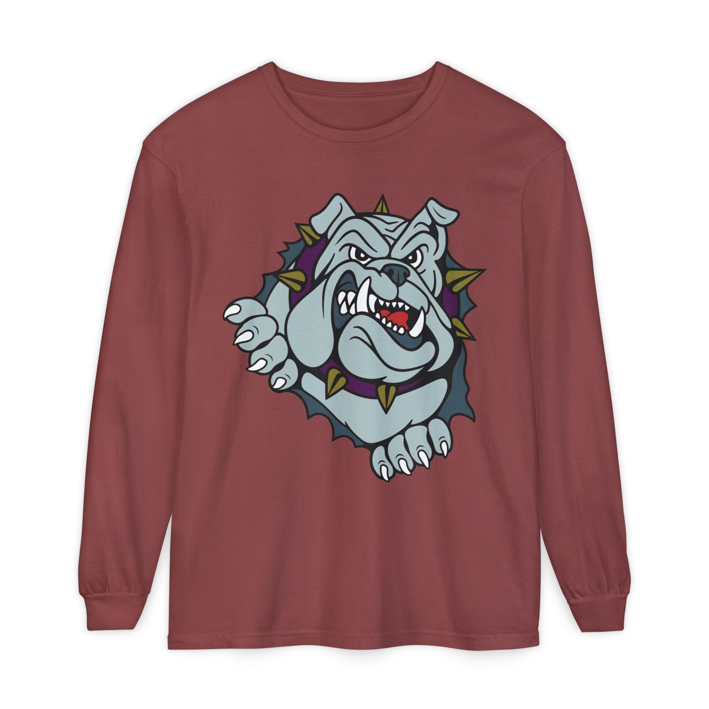 Garment-Dyed Long Sleeve Tee