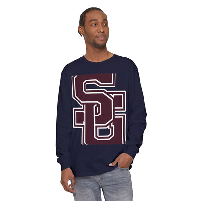 Garment-Dyed Long Sleeve Tee