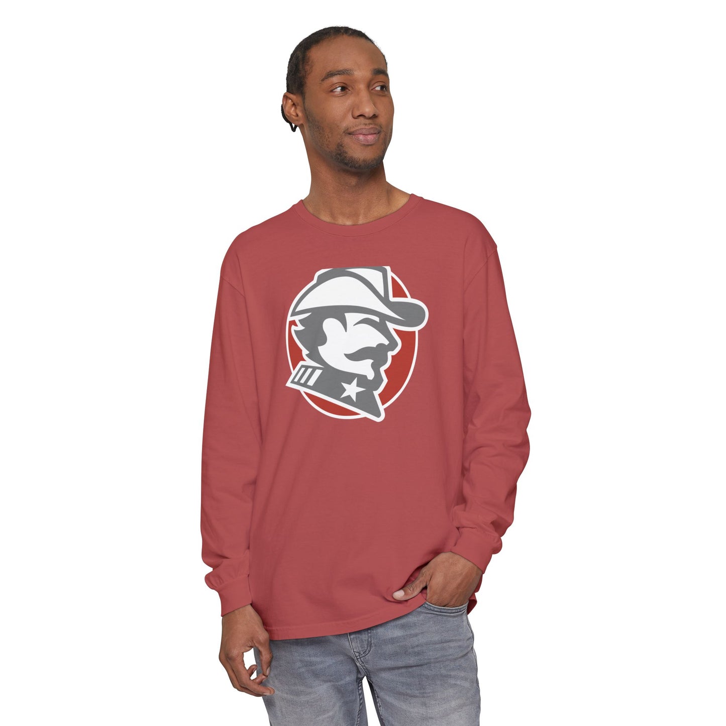 Garment-Dyed Long Sleeve Tee