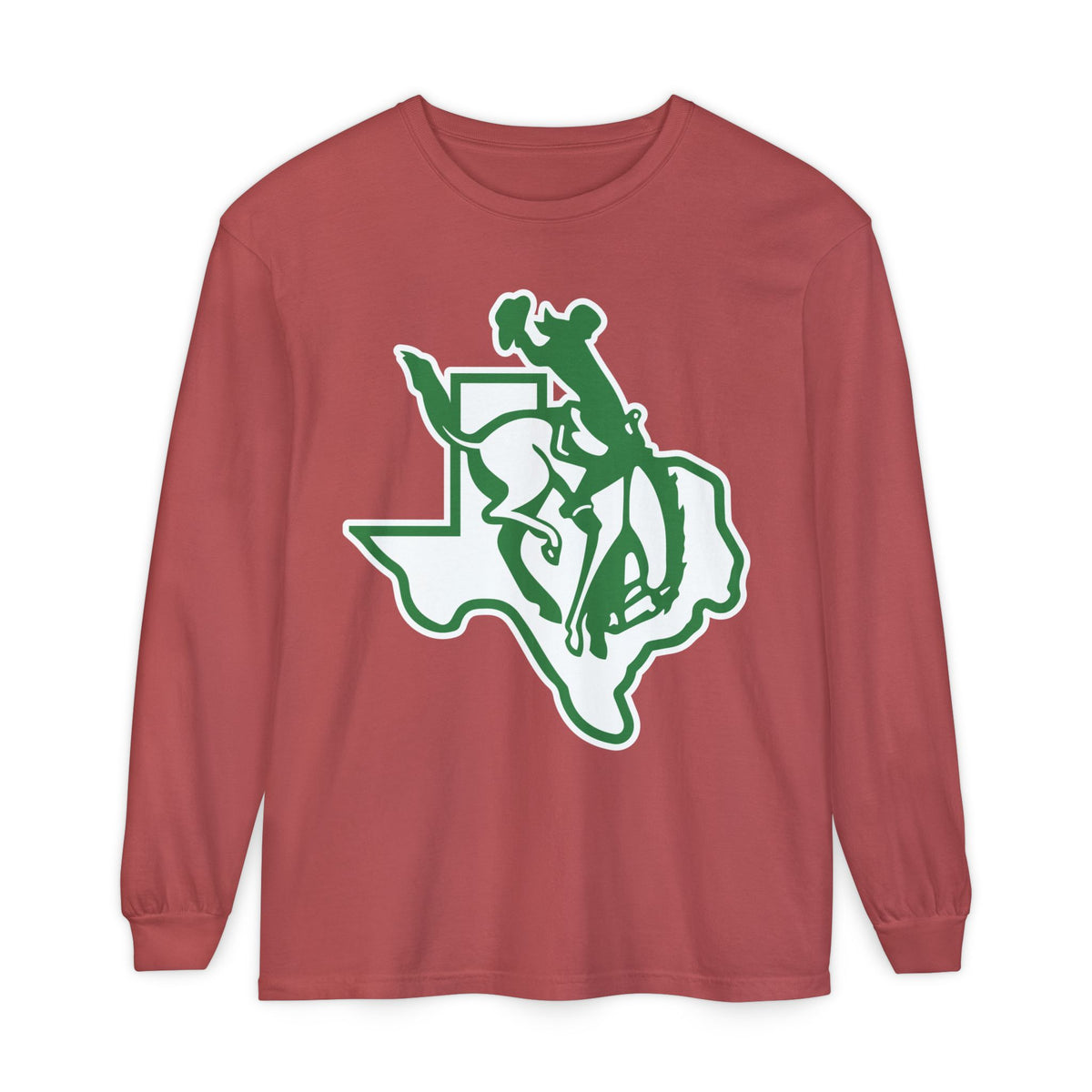 Garment-Dyed Long Sleeve Tee