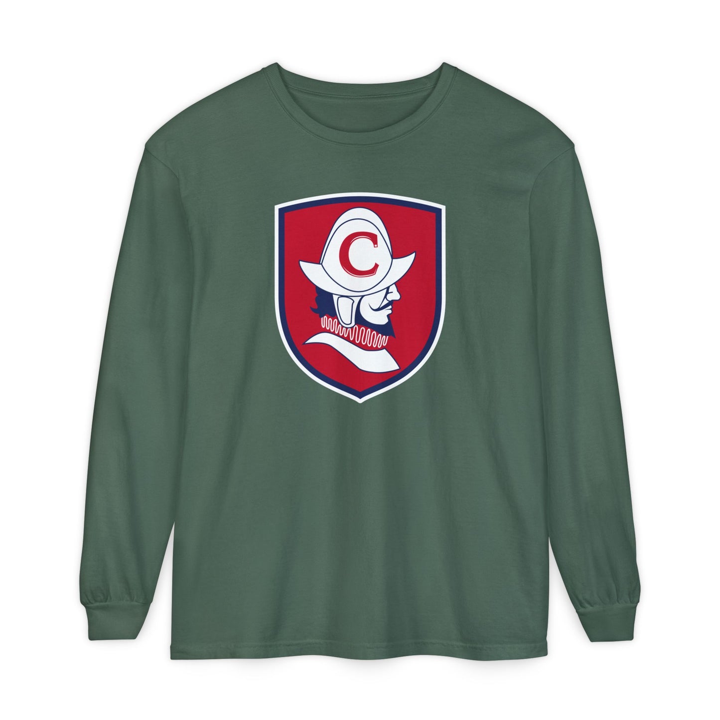 Garment-Dyed Long Sleeve Tee